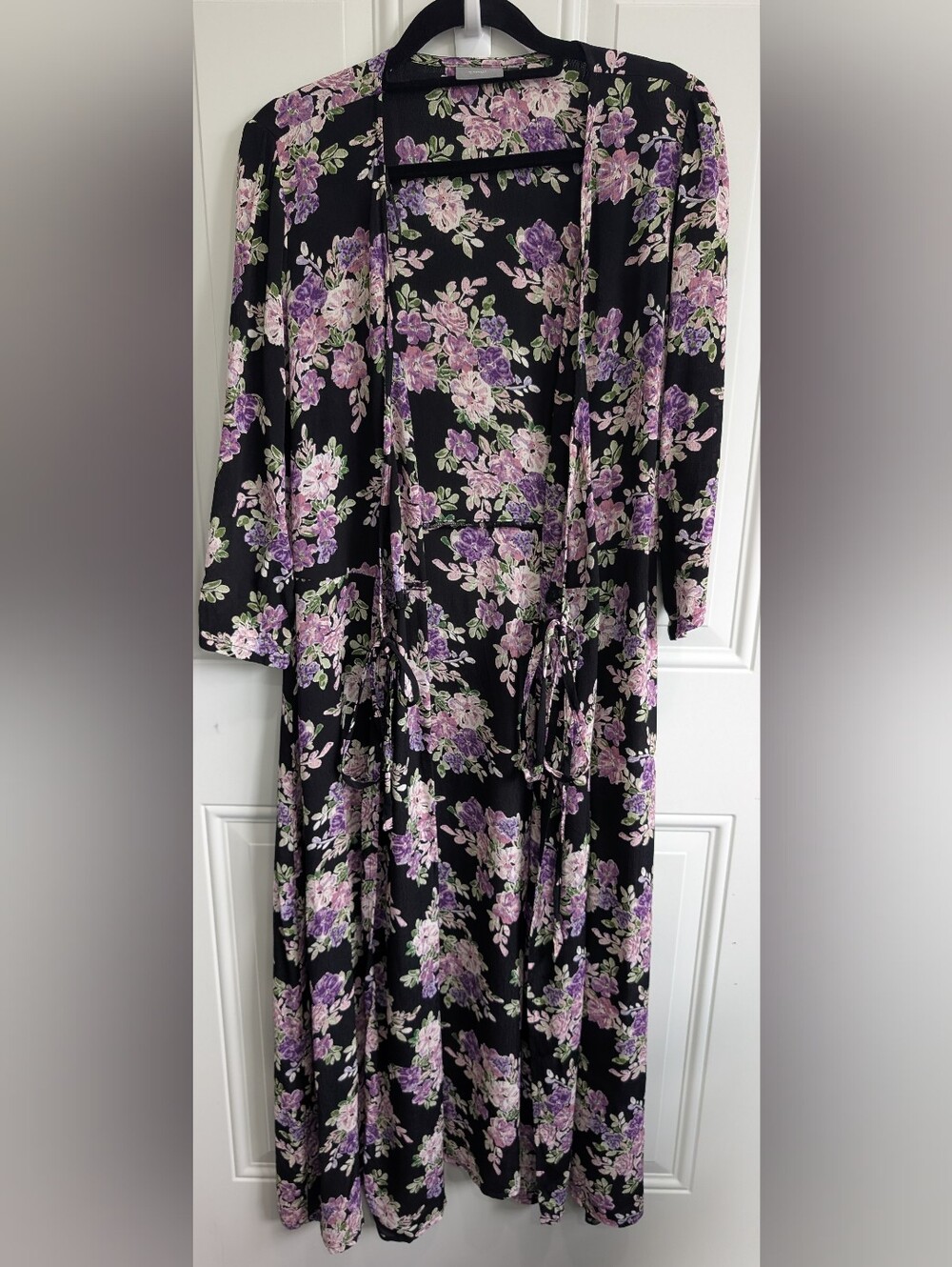 3/$50 b.young  floral maxi Wrap dress Or Duster.